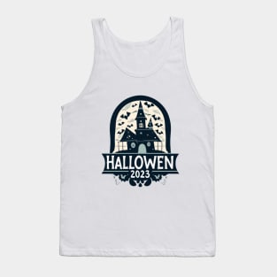 Vintage Halloween Pumpkin 2023. Halloween 2023 Tank Top